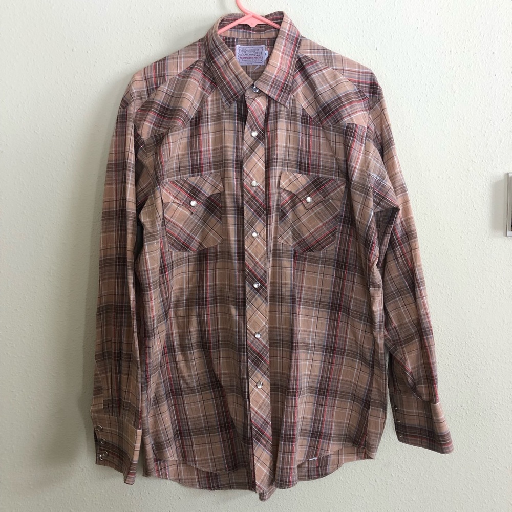 Vintage Pearl Snap Long Sleeve